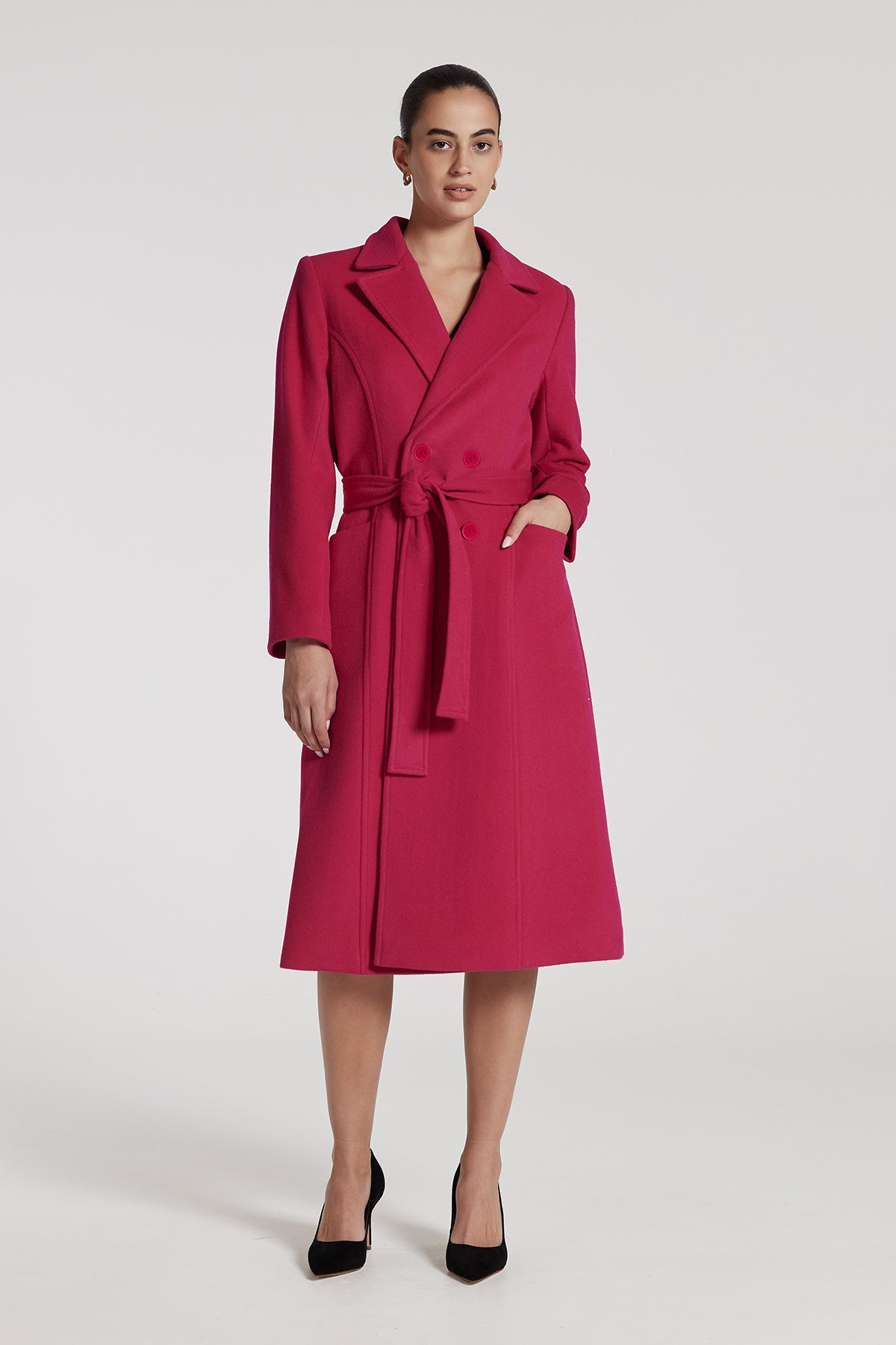 Anya Coat Orchid Pink Perri Cutten