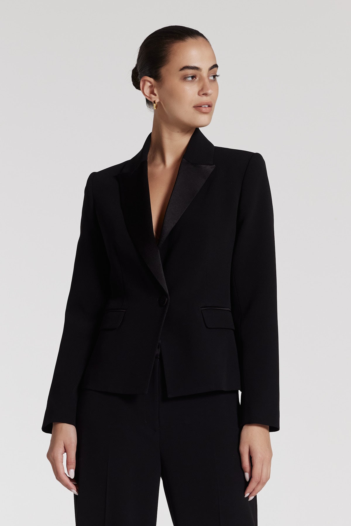 Tuxedo Jacket Black