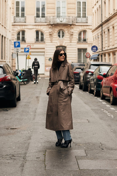 The Scout Trench As Styled by Jessica Pecoraro in Paris