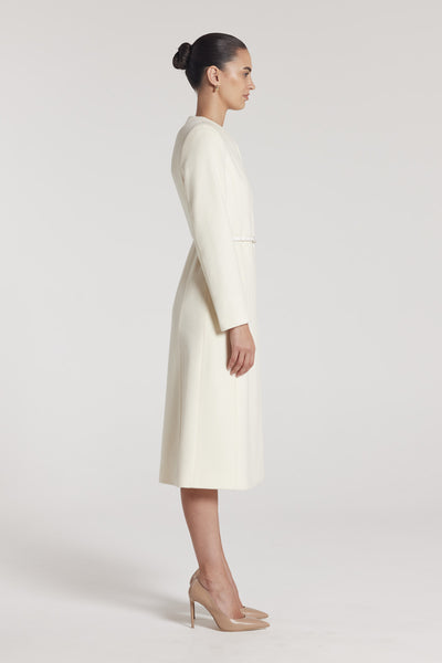 Paloma Coat - Winter White-Perri Cutten