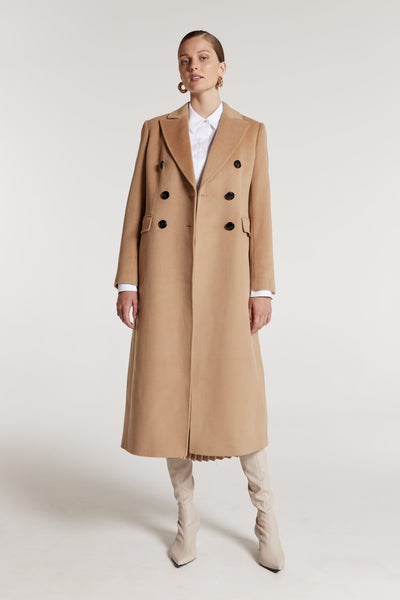 Tailored Coat - Camel-Perri Cutten