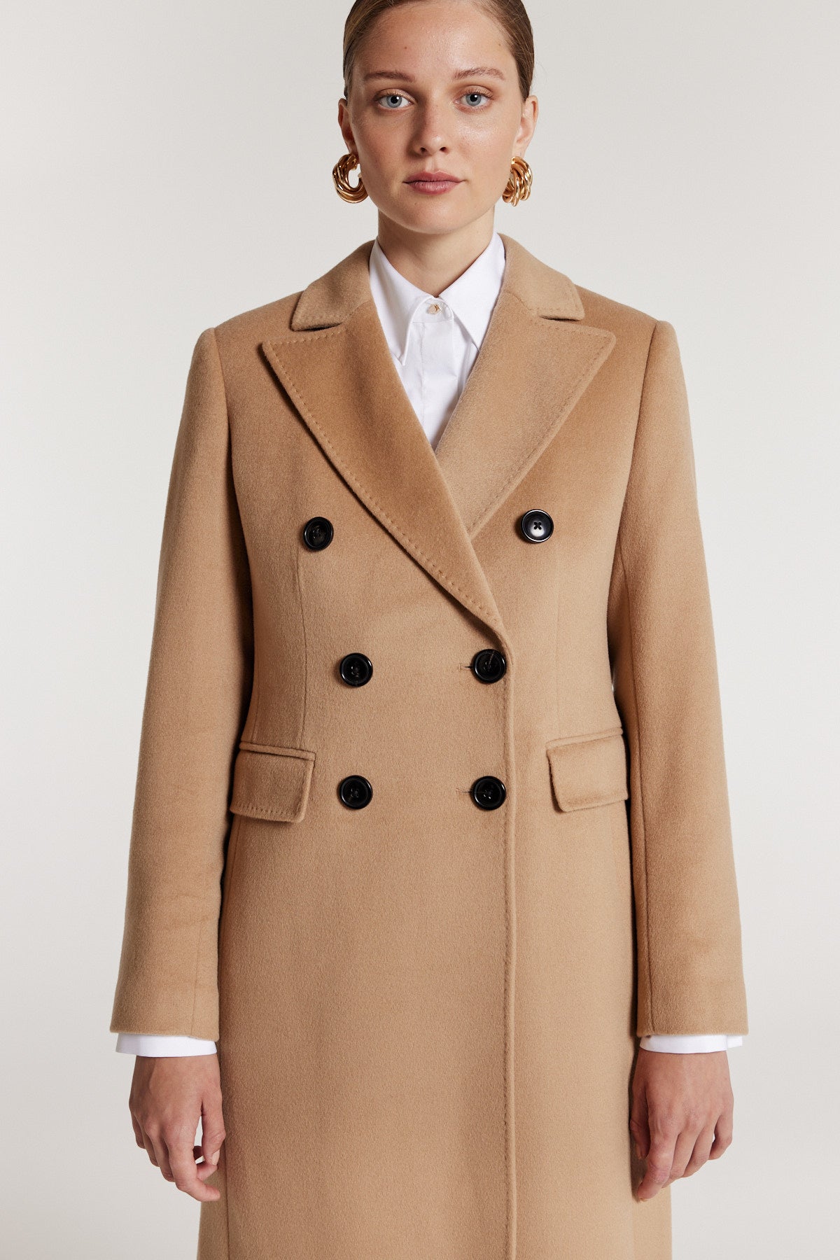 Tailored Coat - Camel-Perri Cutten