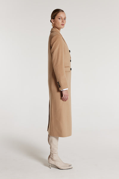 Tailored Coat - Camel-Perri Cutten