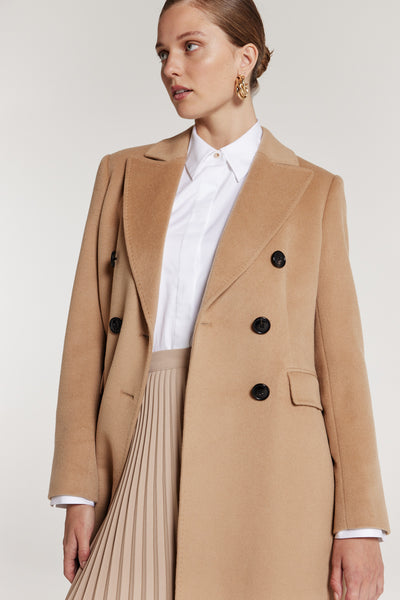 Tailored Coat - Camel-Perri Cutten