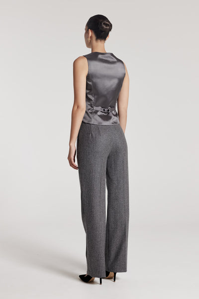 Langham Waistcoat - Charcoal-Perri Cutten