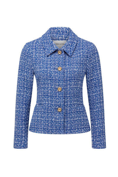 Mirka Jacket - Bluebell Tweed-Perri Cutten