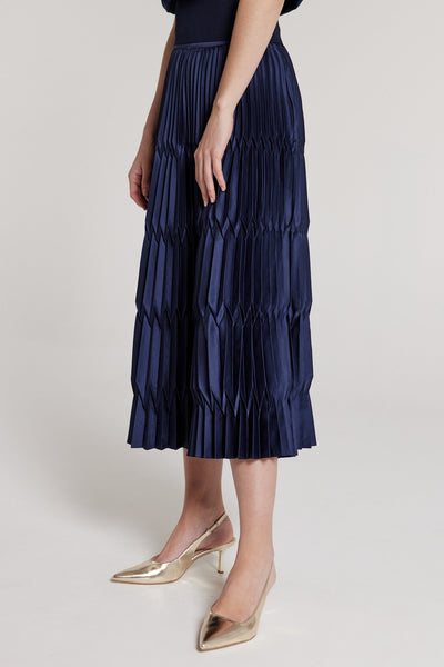 Sonya Skirt - Navy-Perri Cutten