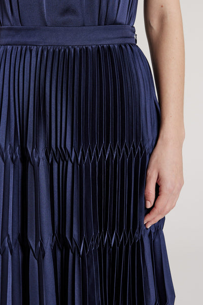 Sonya Skirt - Navy-Perri Cutten