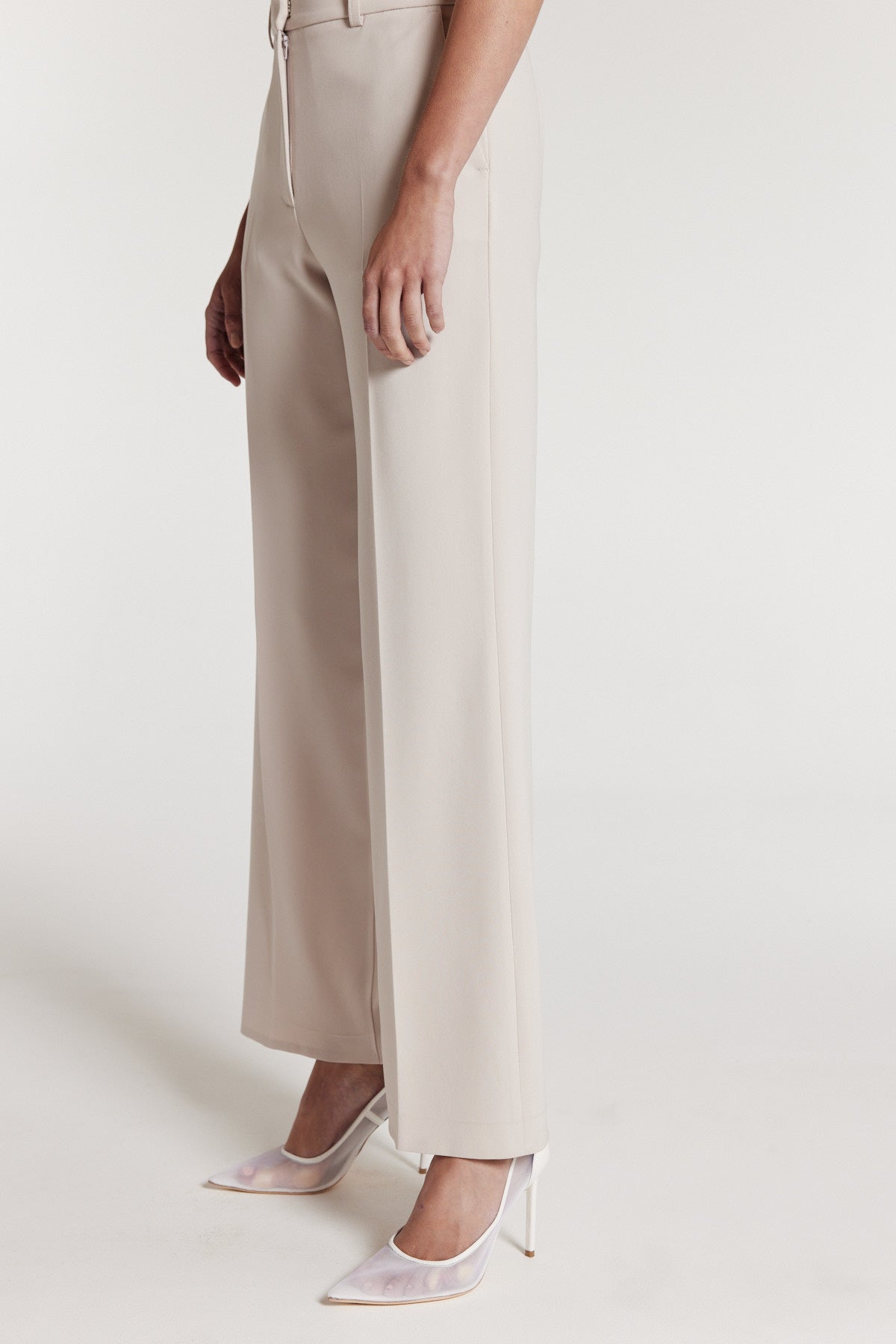 Manhattan Pant - Oyster-Perri Cutten