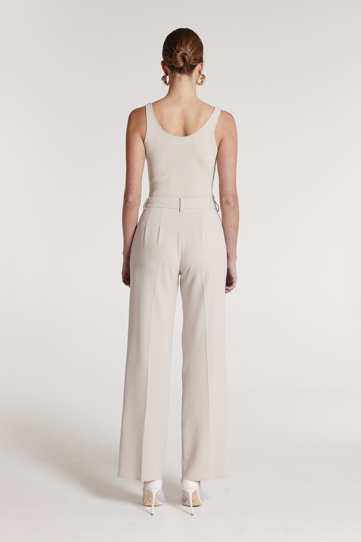 Manhattan Pant - Oyster-Perri Cutten