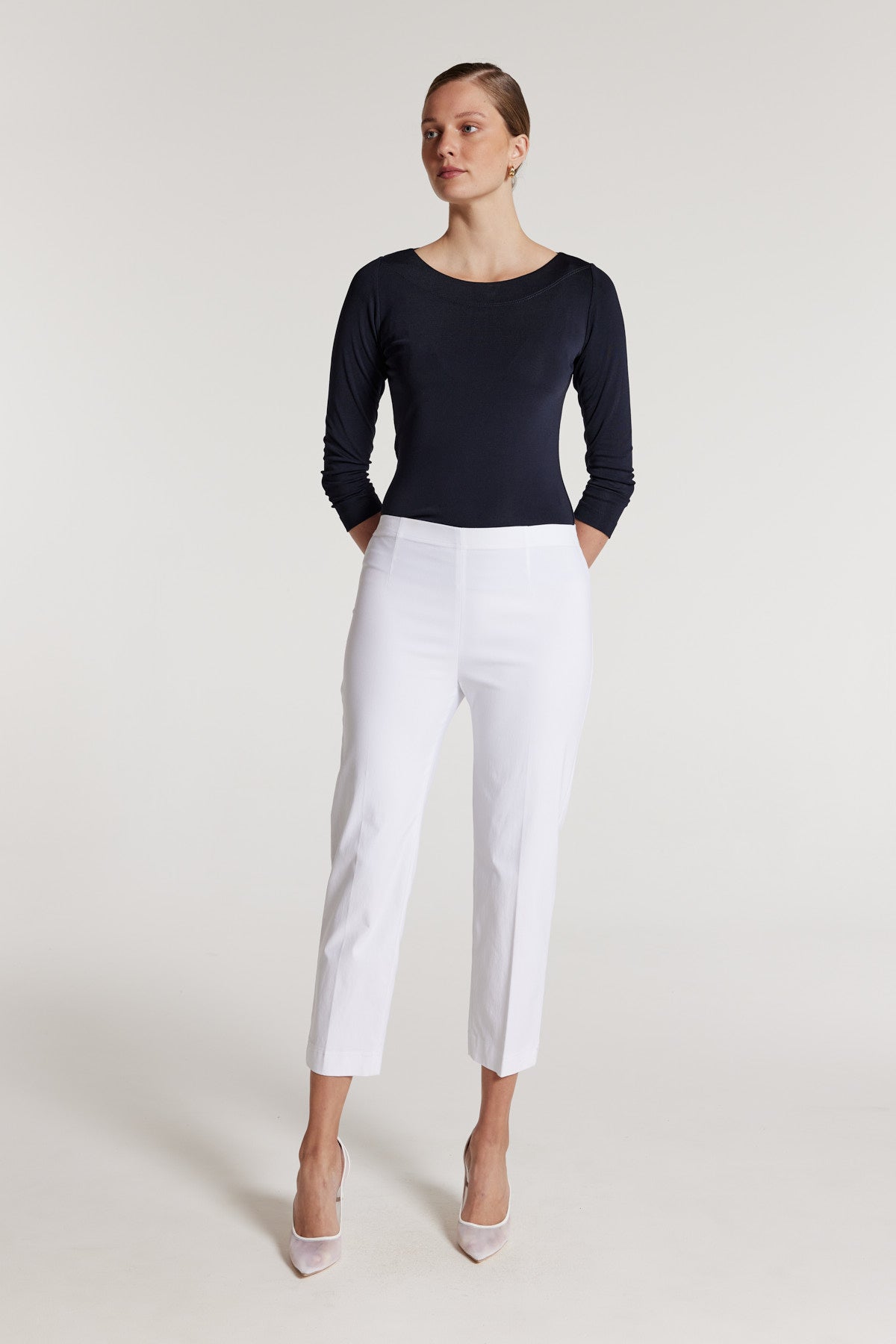 Miller Pant - White-Perri Cutten