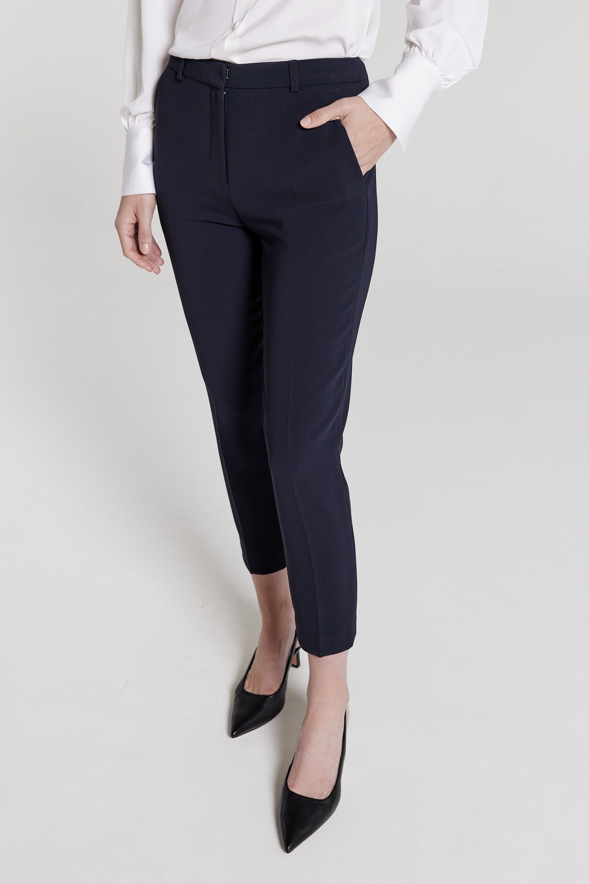 Roma Pant - Navy-Perri Cutten