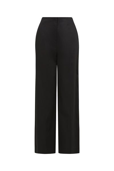 Finn Cotton Pant - Black-Perri Cutten