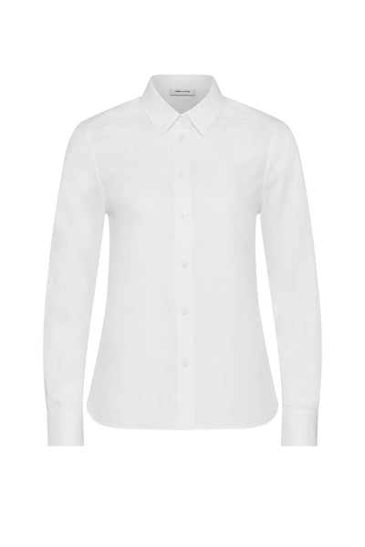 Frankie Cotton Shirt - White-Perri Cutten