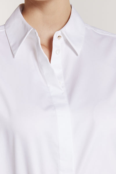 Annabelle Shirt - White-Perri Cutten