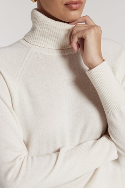 Carter Cashmere Jumper - Cream-Perri Cutten