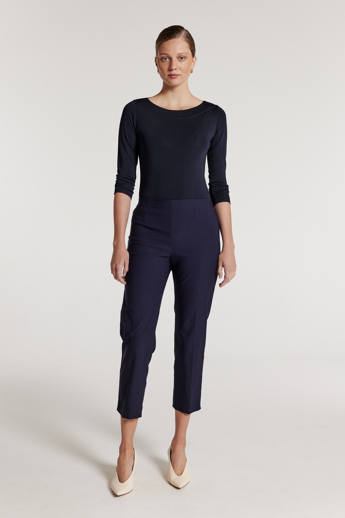 Fluid Milano Top - Navy-Perri Cutten