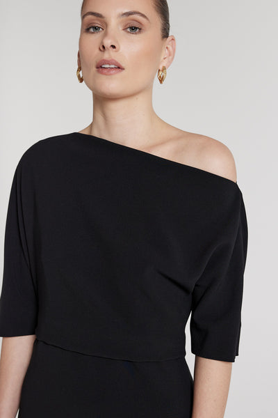 Symphony Dress - Black-Perri Cutten