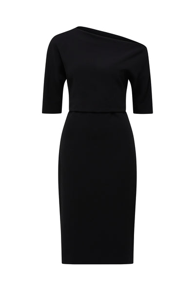 Symphony Dress - Black-Perri Cutten