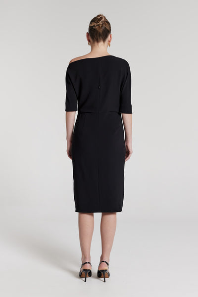 Symphony Dress - Black-Perri Cutten