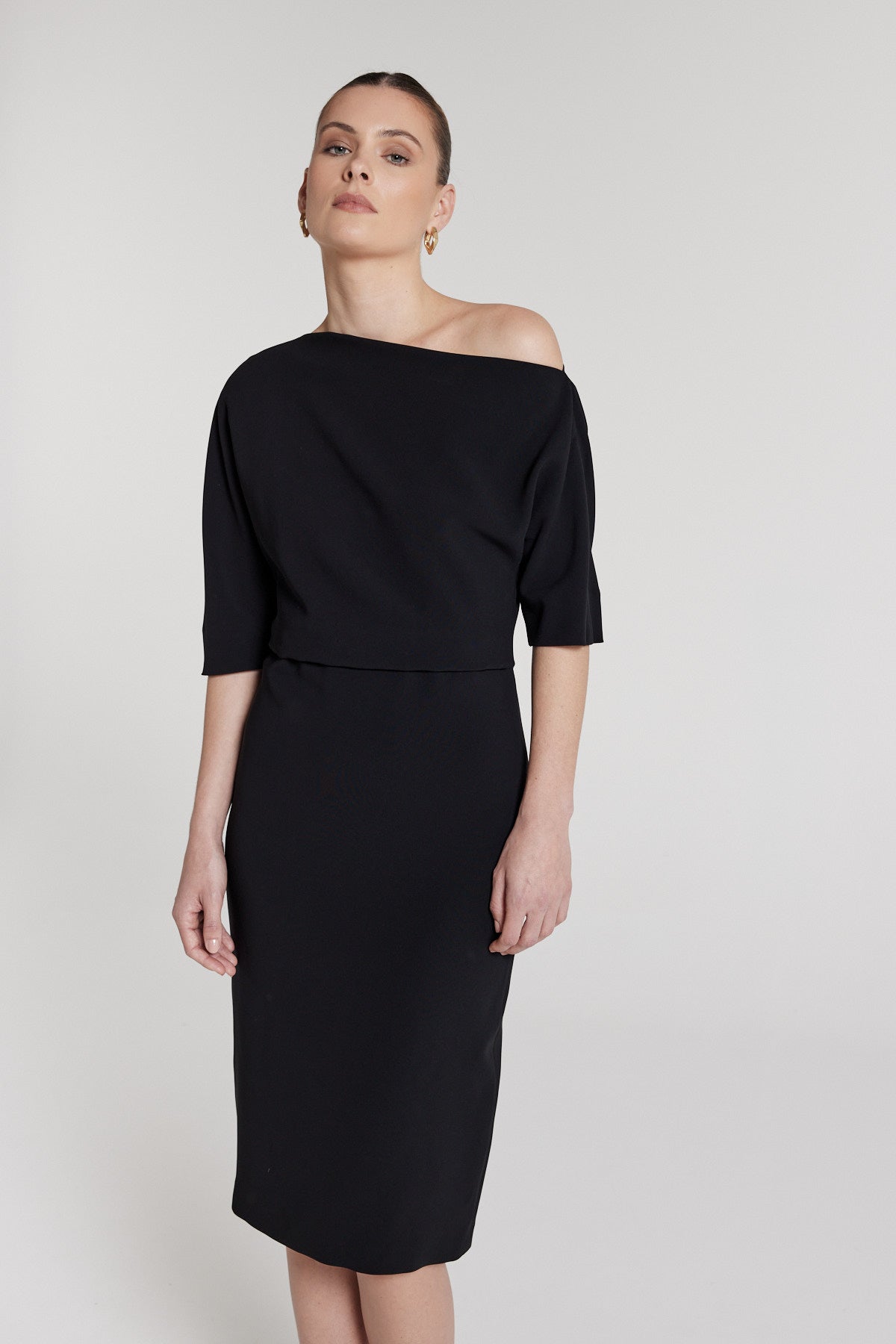 Symphony Dress - Black-Perri Cutten