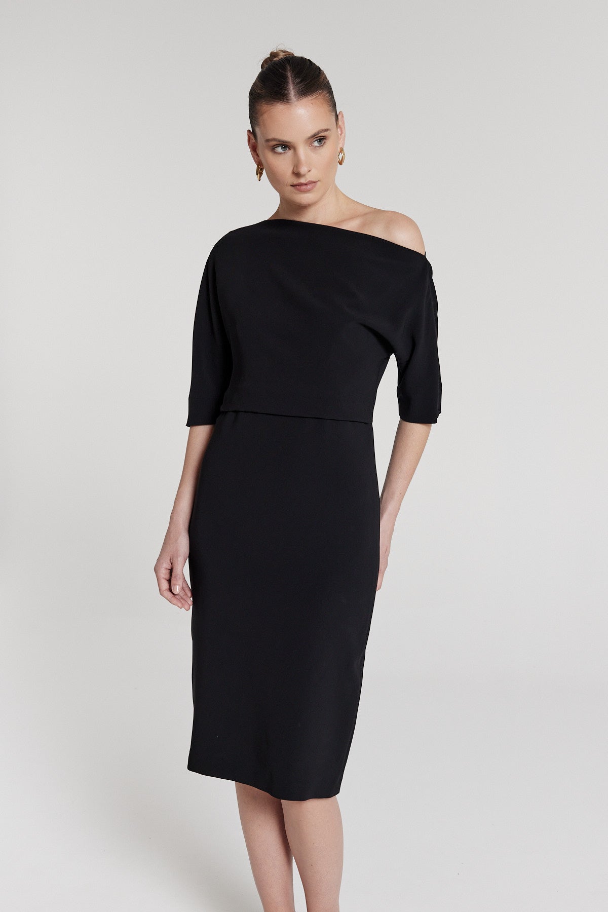 Symphony Dress - Black-Perri Cutten