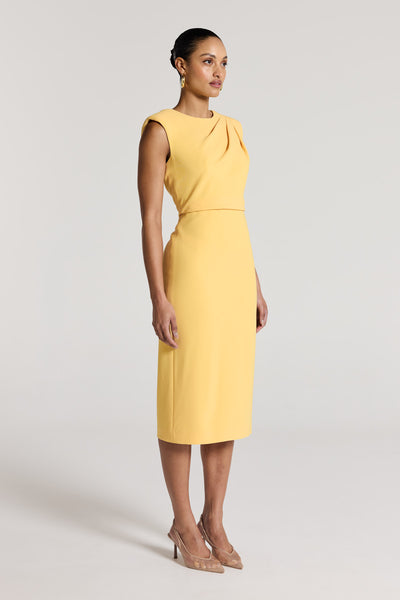 Ramona Dress - Yellow-Perri Cutten