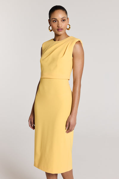 Ramona Dress - Yellow-Perri Cutten