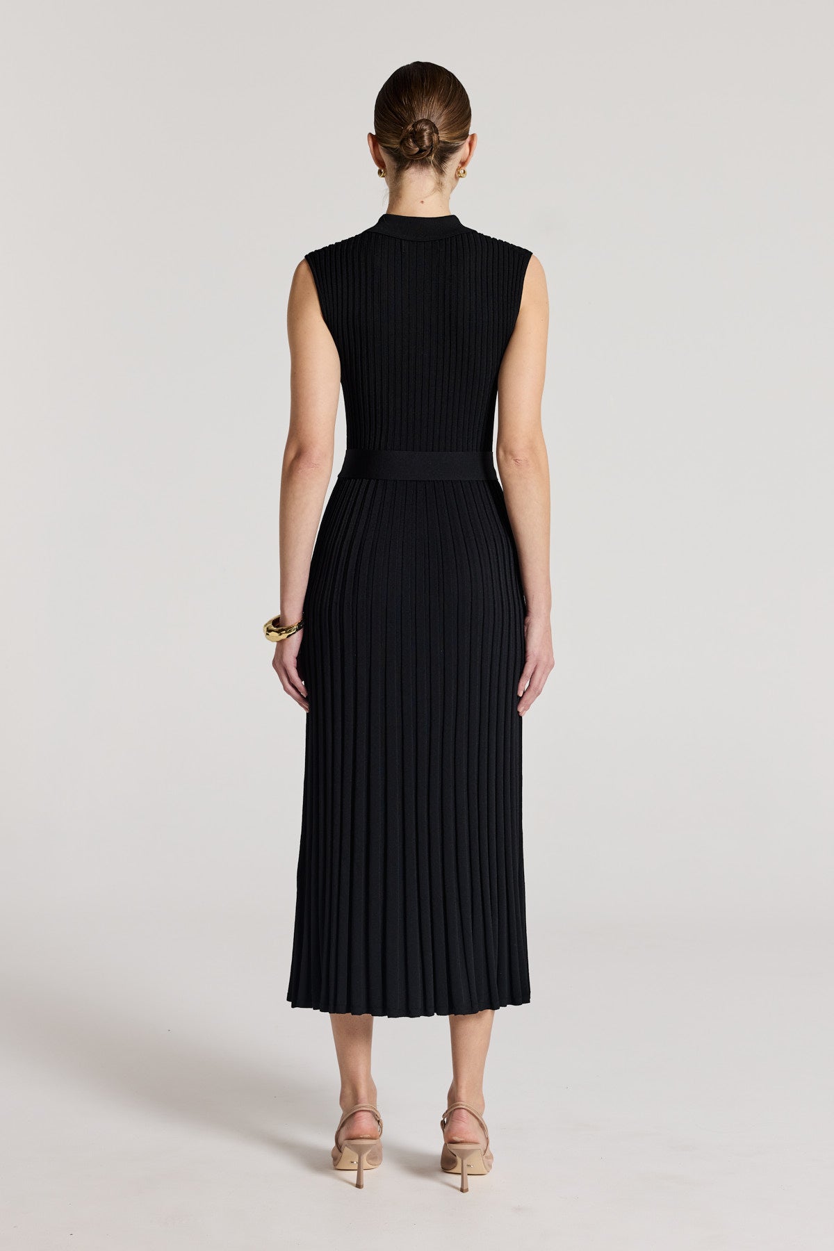 Chelsea Knit Dress - Black-Perri Cutten