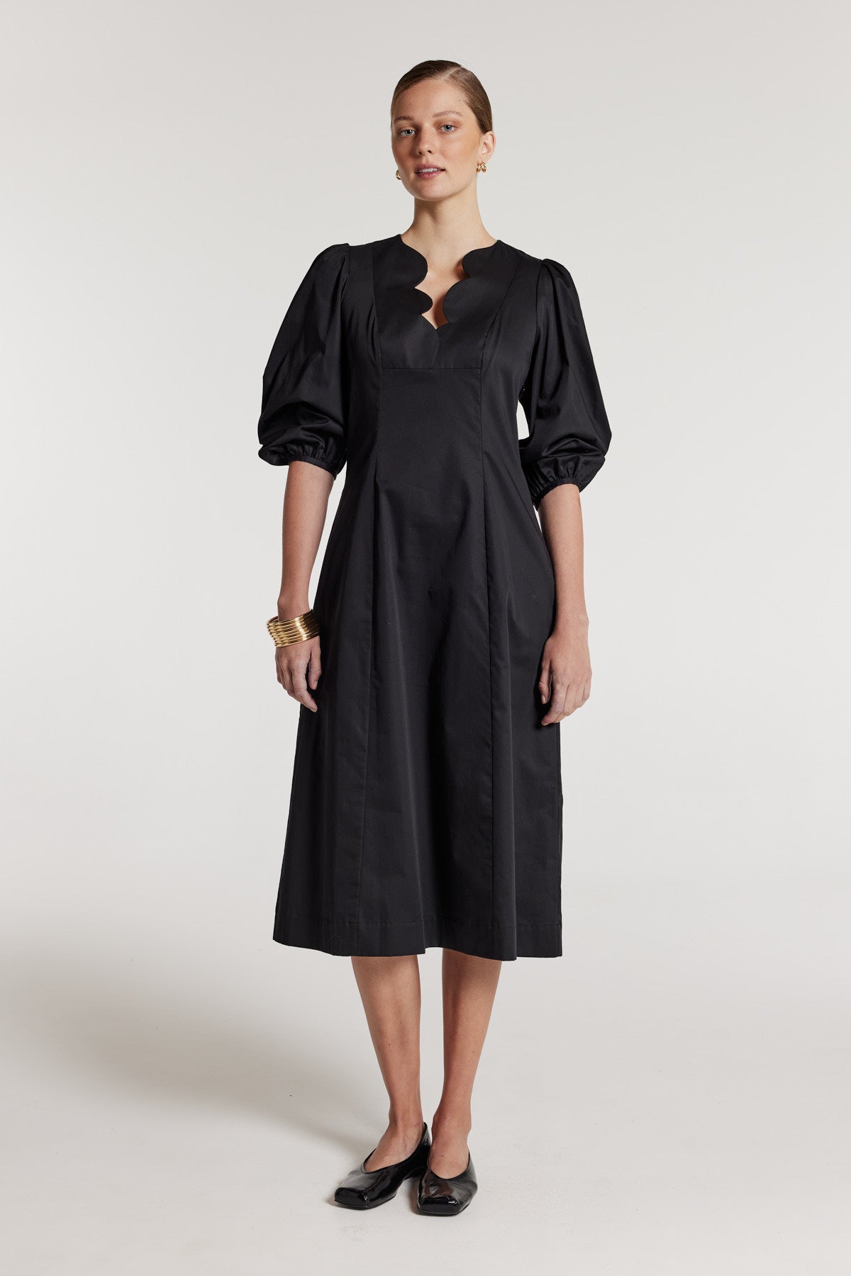 Eloise Dress - Black-Perri Cutten