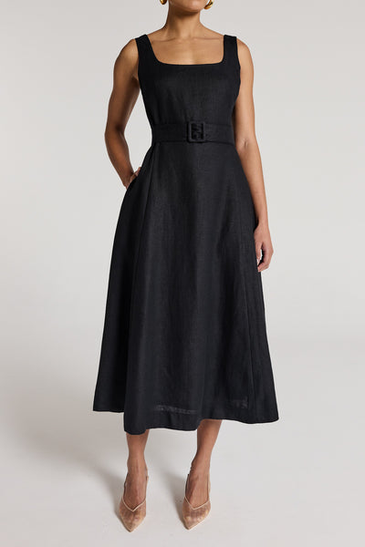 Eliza Dress - Black-Perri Cutten