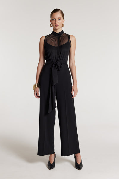 Mia Jumpsuit - Black-Perri Cutten